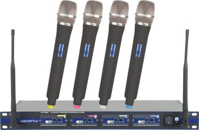 VOCOPRO UHF-5800 (III) радиосистема 4 микрофона
