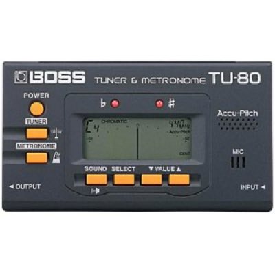BOSS TU80 тюнер & метроном