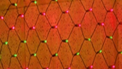 Flesineon LED-XG-C-504-240V Светодиодная Сеть Красно-зелёная/чёрный провод 3x1м