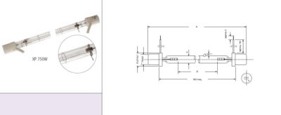 Sylvania XP 1500W (9023475) - лампа для стробоскопа 1500 Вт , 500 час.