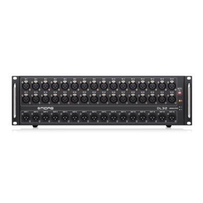 MIDAS DL32 - стейдж-бокс,32 мик/лин входов,16 лин выходов XLR, 2 x AES50, 2 x AES/EBU, ULTRANET, 2 x