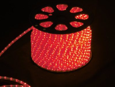 Flesineon LED-XD-2W-100M-240V-R-S Светодиодный дюралайт Красный flash