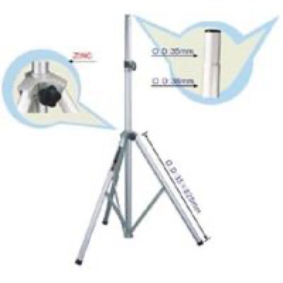 Soundking DB021B стойка для ак.сист. 2,2 м. 60 кг.чёрная
