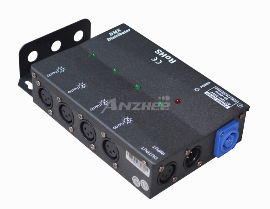 Anzhee DMX Splitter 4 Сплиттер DMX-сигнала, 4 выхода