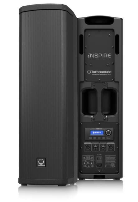 Turbosound iNSPIRE iP300 компактная аудио колонна, НЧ-2х6,5" ВЧ-4х2", 600Вт, неодимовые драйверы, DS