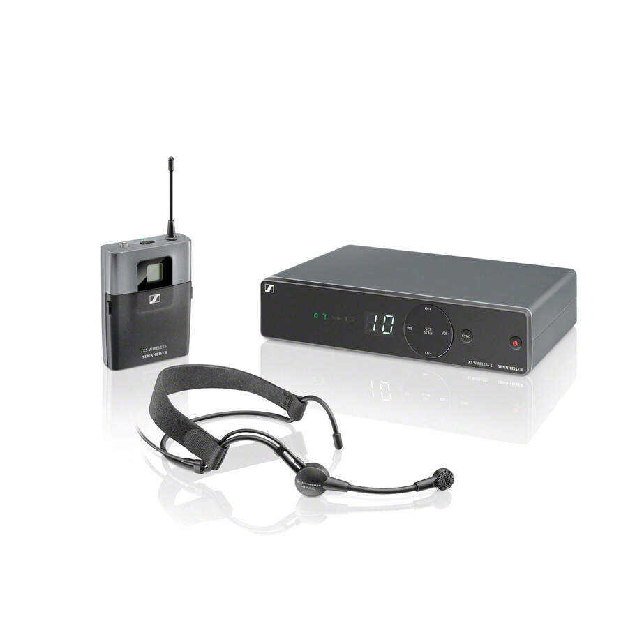 Sennheiser XSW 1-ME3-B - радиосистема с головным микрофоном , UHF (614-638 МГц)