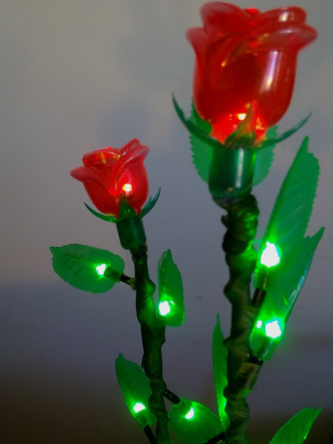 Flesineon LED IMD-008 Куст розы в горшке