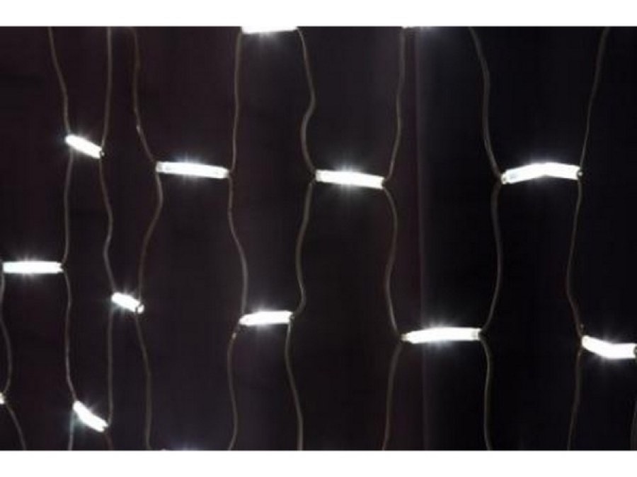 Flesineon LED-SNLR-D-288-2*3M-S240V-W Светодиодная Сеть Белый/чёрный провод 2x3м