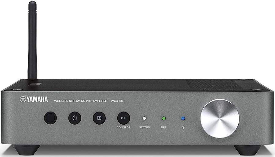 Yamaha WXC-50 аудиоресивер, подключение к сети по Ethernet, Wi-Fi