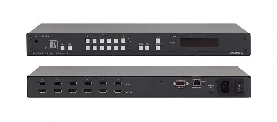 Kramer VS-66HN Матричный коммутатор 6х6 HDMI 