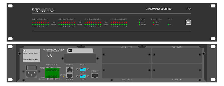 Dynacord P 64 ПРОцессор для акустических систем