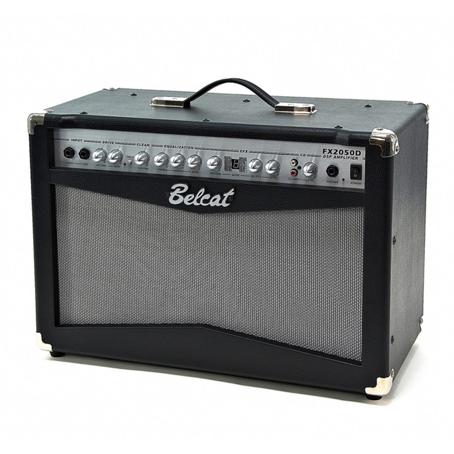 BELCAT FX2050D  50w, комбо для гитары, 16EFX effects., drive,reverd, CD-in,2 дин 8