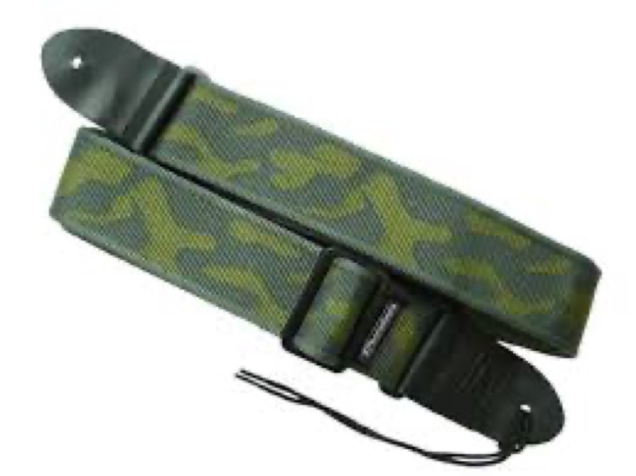 DUNLOP D38-10 (GY) гитарный ремень "Cammo"