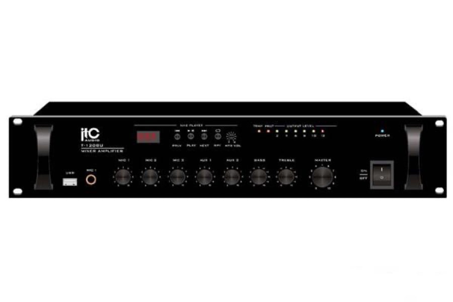 ITC T-120U Трансляционный микшер-усилитель