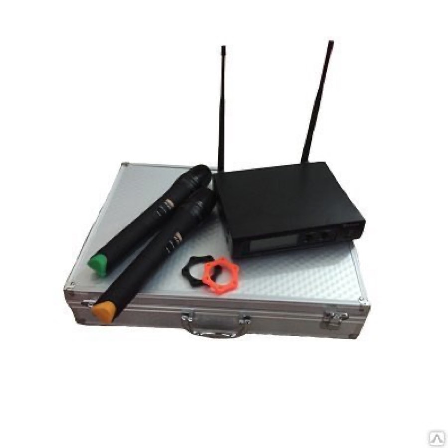 DEWELL UM-670GP(759.68/738.59 Mhz) - безпроводная радиосистема c двумя микрофонами
