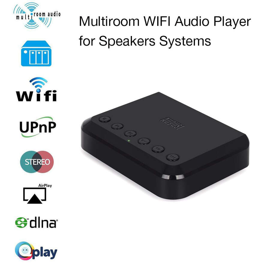 August WR320B Wi-Fi Muiroom Receiver