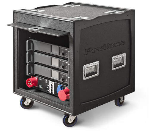 ProTone RACK 10U рэковый кейс для усилителей В состав входит. Дистрибьютор питания, ввод через встро