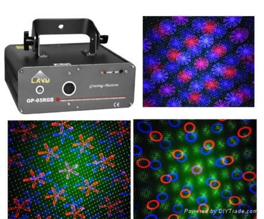 VEX GP-05RGB трёххцветный RGB анимационный заливочный лазер