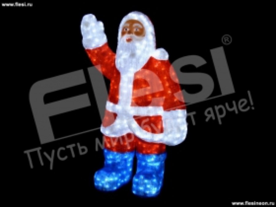 IMD-FACH-02 Дед Мороз 3Dбел 2080led,120x80, 24V