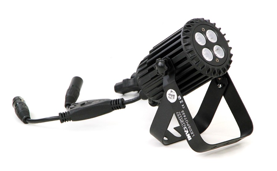 Involight LED SPOT433 - светодиодный RGB прожектор, 3 Вт мультичип (4 шт.), DMX-512