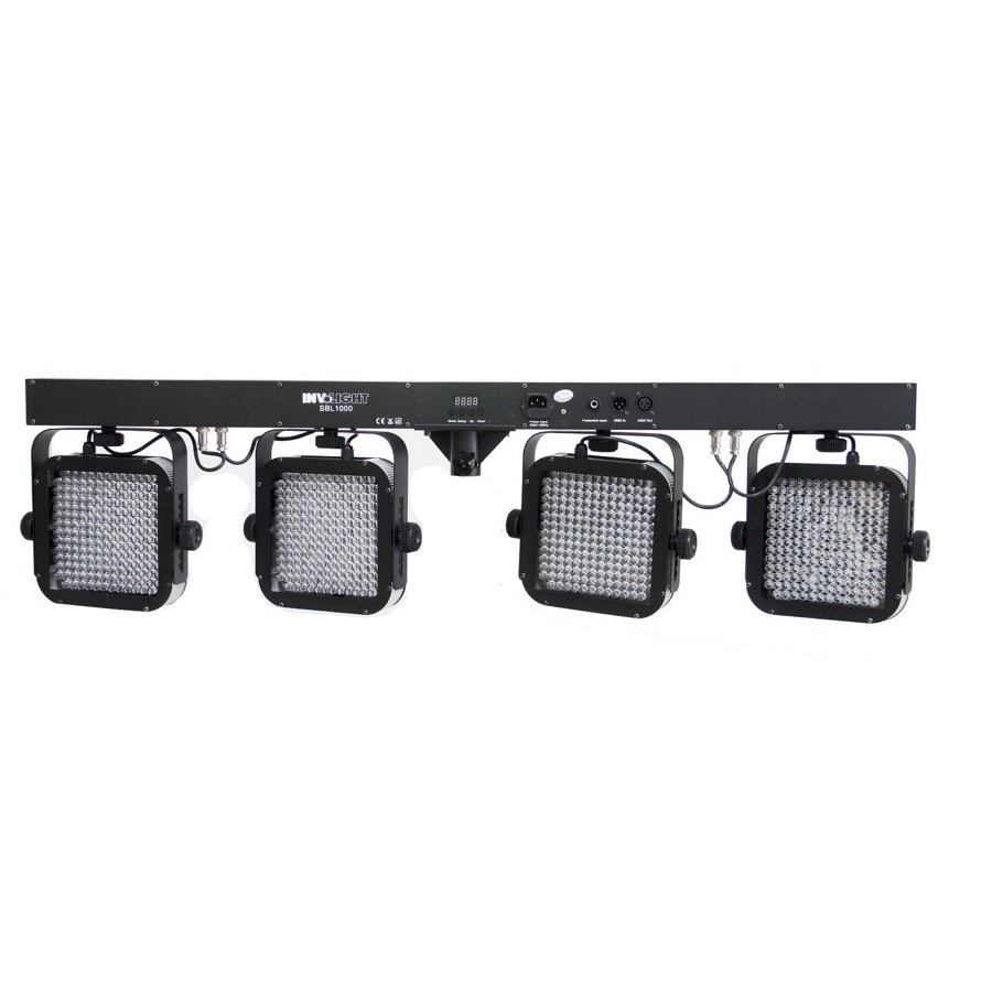 Involight SBL1000 - 4xLED PAR (192 шт. RGB каждый), ножной контроллер, (без стойки)