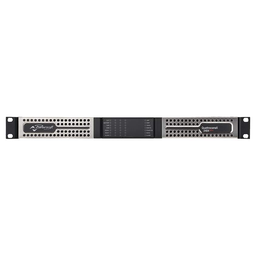 POWERSOFT Quattrocanali 2404 DSP+D - 4-х канальный усилитель, 4х800/2Ом,4х600/4Ом,4х600/8Ом
