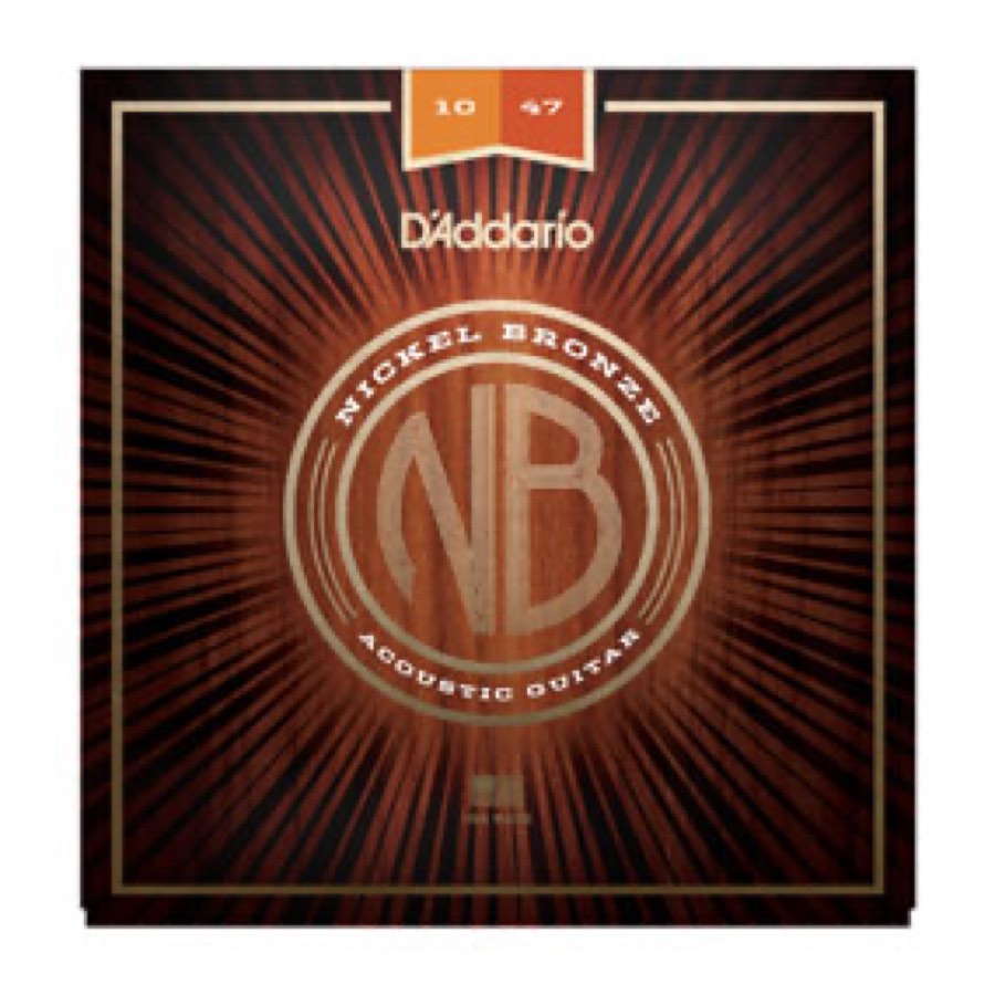 D`ADDARIO NB1047 Nickel Bronze Acoustic, Extra Light, 10-47 струны для акустической гитары