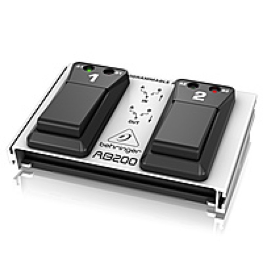 Behringer AB200 программируемый двойной педальный переключатель