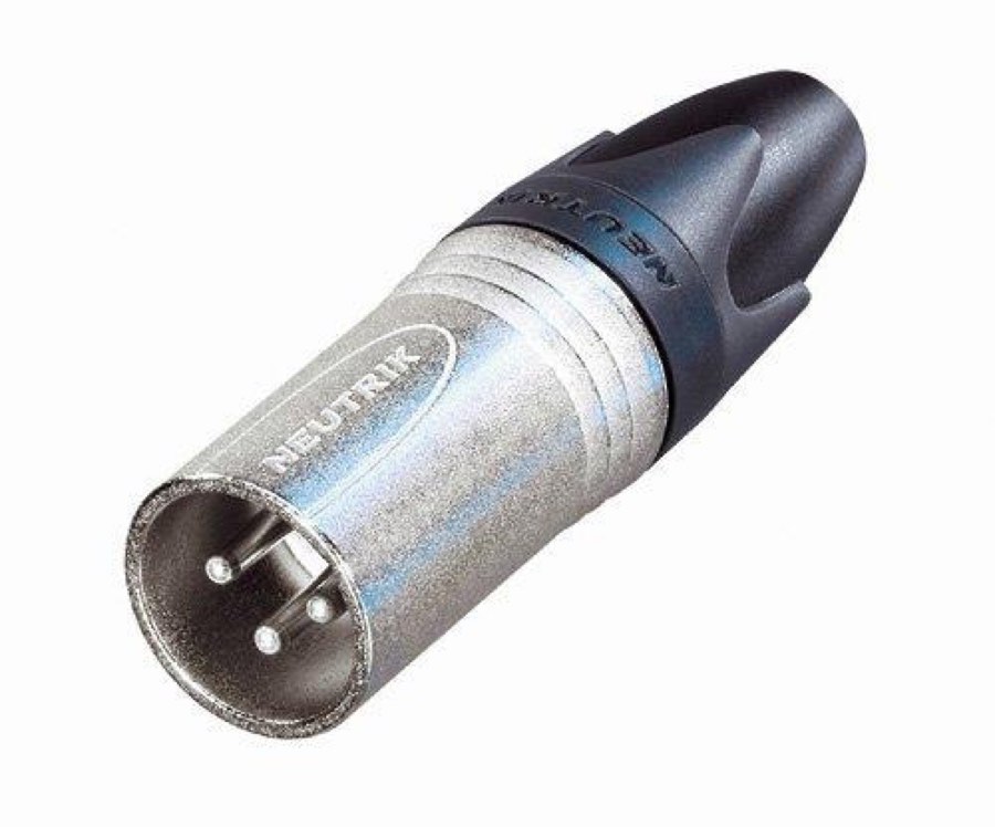 Neutrik NC3MXX  Разъем XLR кабельный, 3 контакта, штекер/папа.