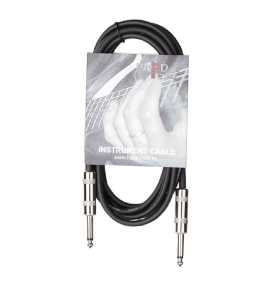 HardCord GC-30 инструментальный кабель jack-jack 3m