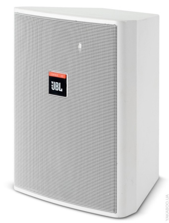 JBL Control 25T-WH компактная трансформаторная 2-полосная АС, корпус пластиковый, динамик 5,25". Мощ