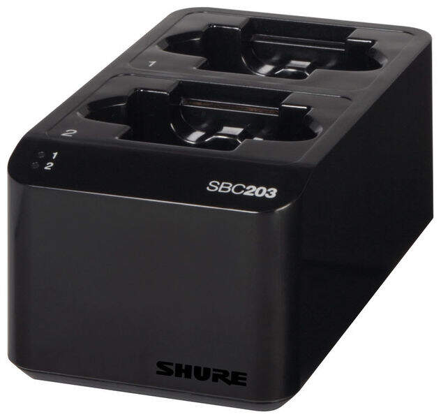 Shure SBC203-E зарядник для аккумулятора на 2 шт