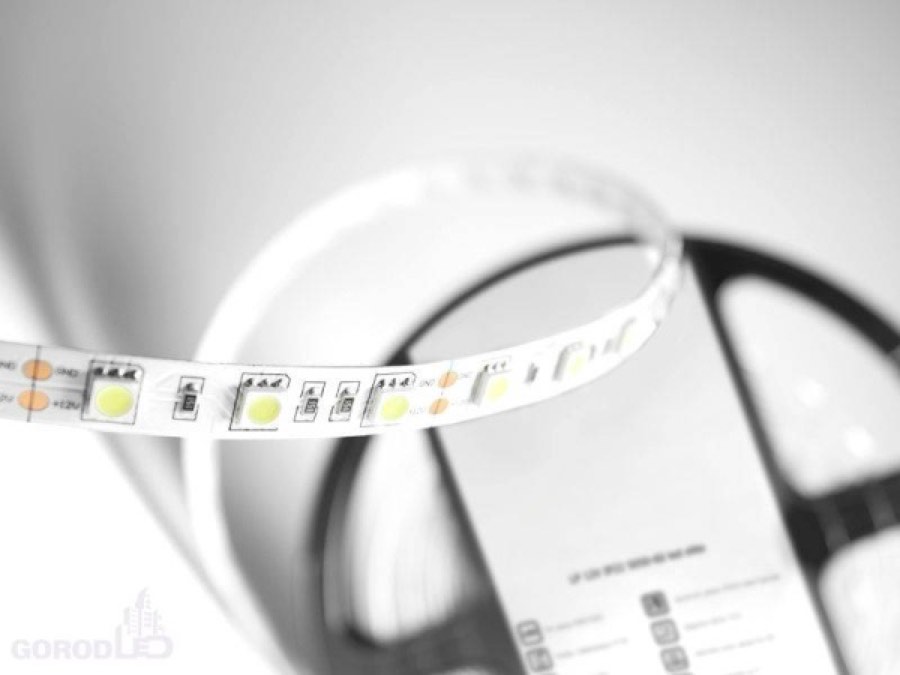 Светодиодная лента GLed IP22 5050/60 LED свечение дневной белый 4000К