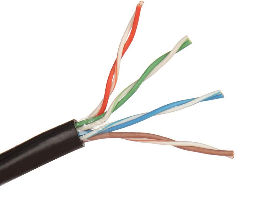 FTP 4PR CAT5e INDOOR Кабель SkyNet Standard F/UTP 4*2*0,5 Cu, внутренний, + монтаж и прокладка