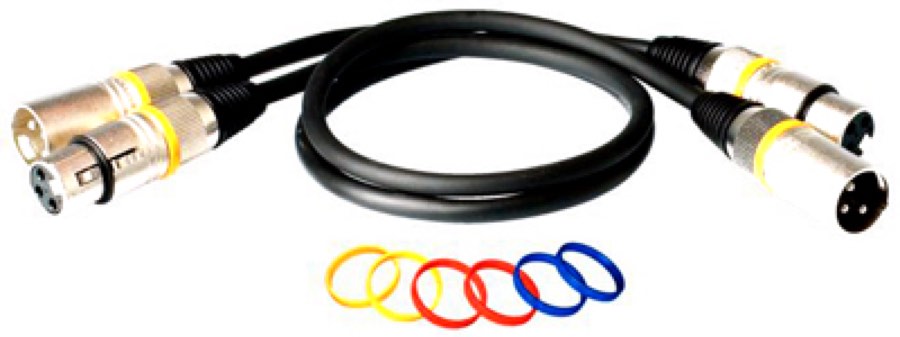 Rockcable RCL30380 D6 Микрофонный кабель XLR(М) XLR( F) 20 метров. Металл. корп