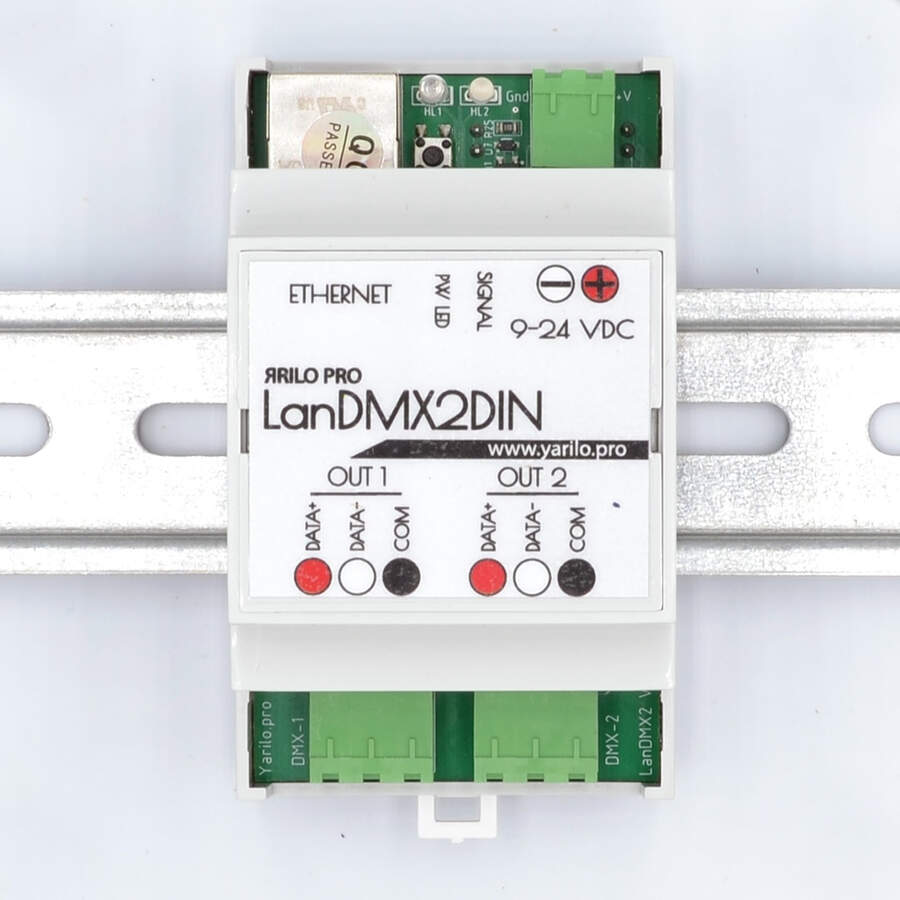 ArtNet Контроллер ЯRILO LANdmx2DIN 12V