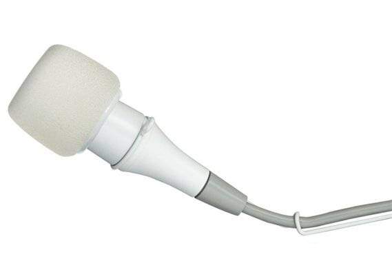 SHURE CVO-W/C подвесной конденсаторный кардиоидный микрофон, белый, кабель 7,5 метров