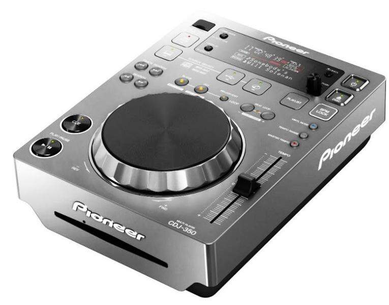 PIONEER CDJ-350 SILVER