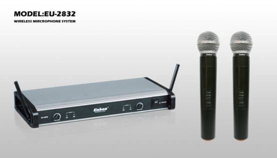 ENBAO EU-2832 HH (762/750 Mhz) UHF - Радио система с двумя микрофонами