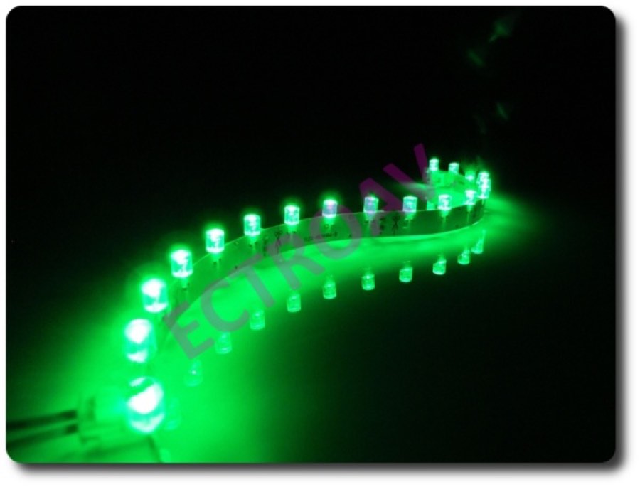 Flesineon LED 18 12V 1.6W линейка Зеленый
