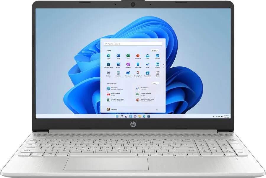 Ноутбук HP 15s-eq2135ur, 15.6", IPS, AMD Ryzen 5 5500U 2.1ГГц, 8ГБ, 512ГБ SSD, AMD Radeon , Windows 