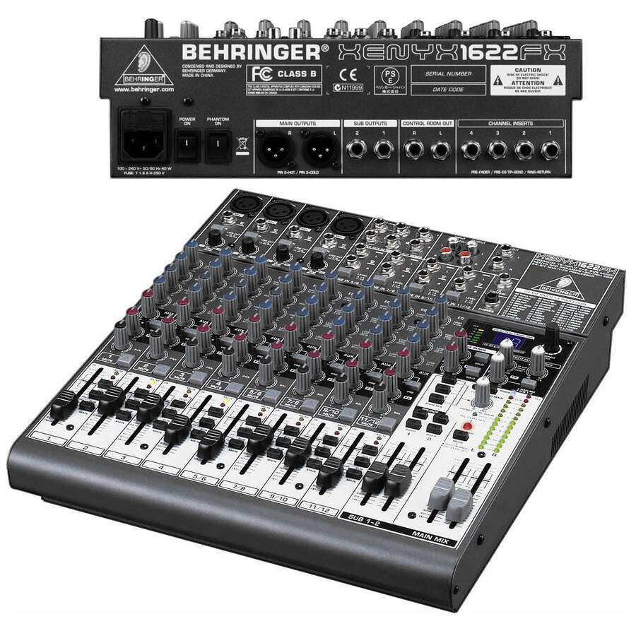 Behringer XENYX 1622FX