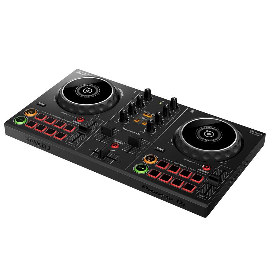 Pioneer DDJ-200 - двухканальный контроллер для rekordbox dj, WeDJ, djay, edjing Mix