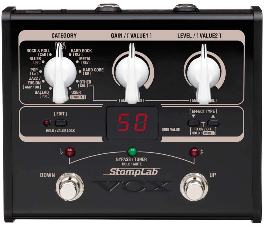 VOX STOMPLAB 1G педаль эффектов