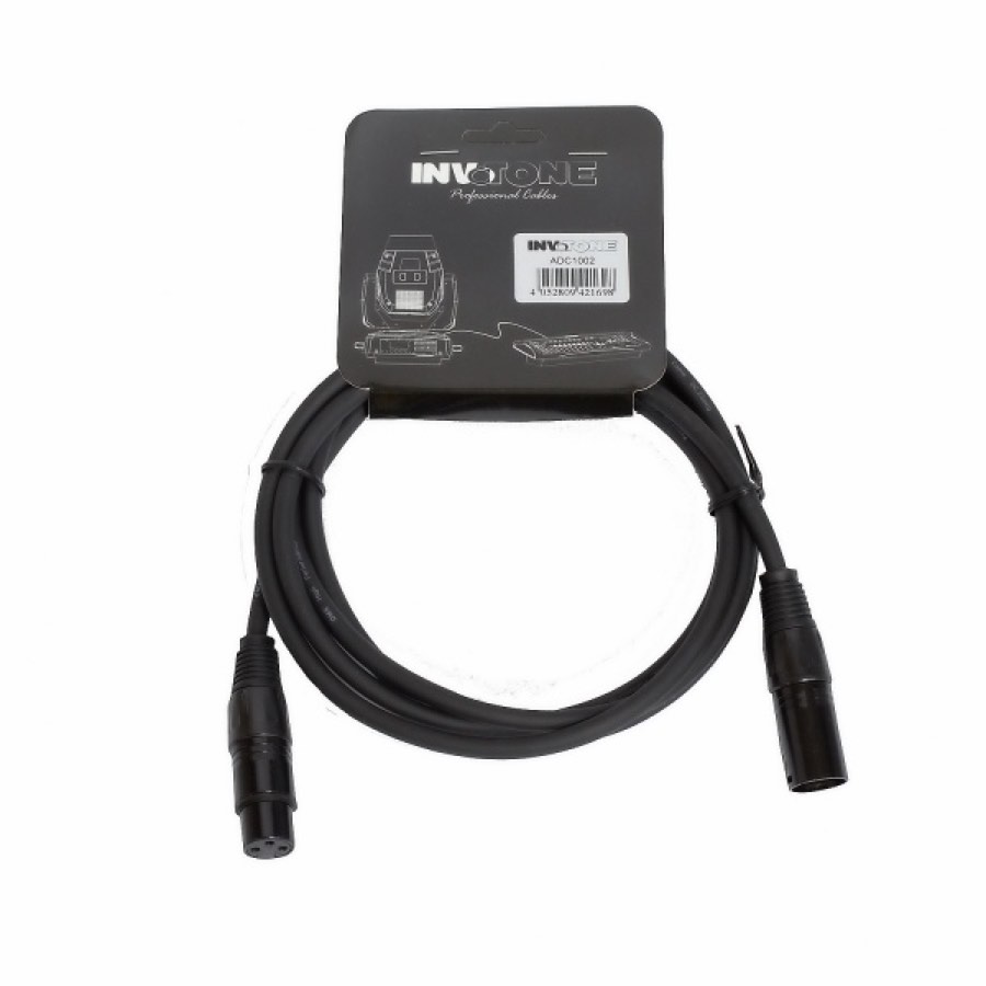 Invotone ADC1002 - DMX-кабель с разъемами XLR F - XLR M 2 м