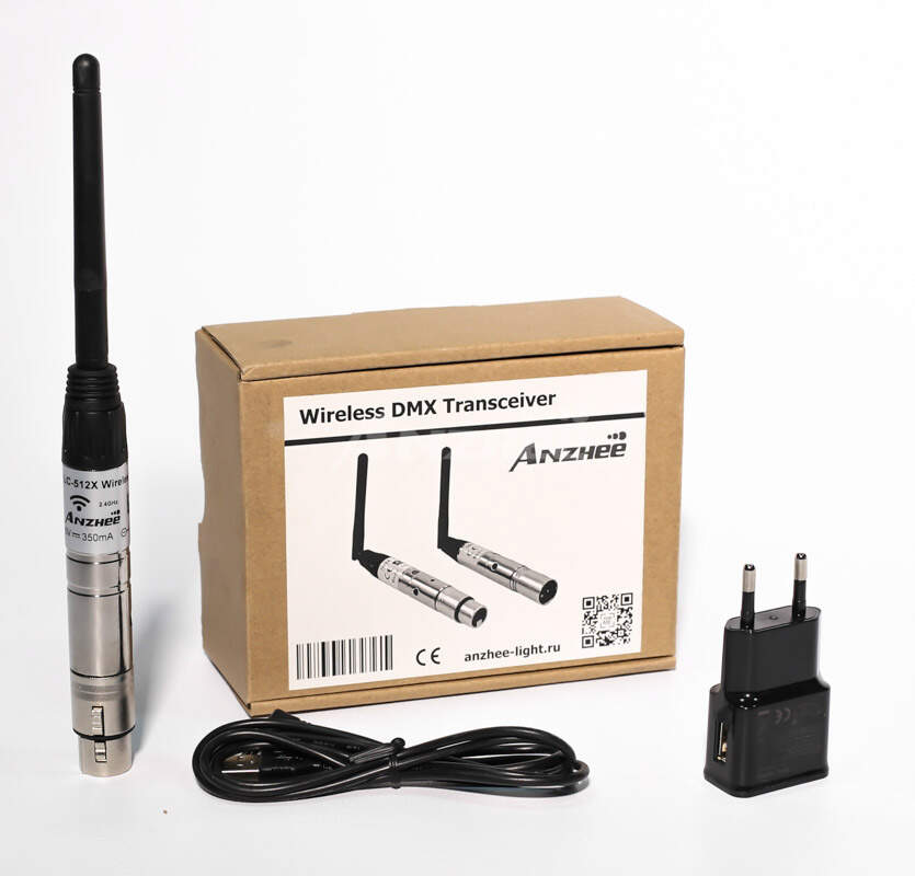 Anzhee Wi-DMX Receiver Compact Приёмник Wi-DMX сигнала (2,4 ГГц)