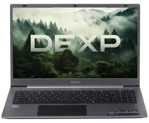 15.6" Ноутбук DEXP Atlas M15-A5W305 серый [английская/русская раскладка, 1920x1080, IPS, AMD Ryzen 5