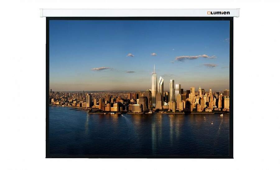LMC-100215] Экран с электроприводом Lumien Master Control 197х280 см (раб.область 153х272см) (122") 