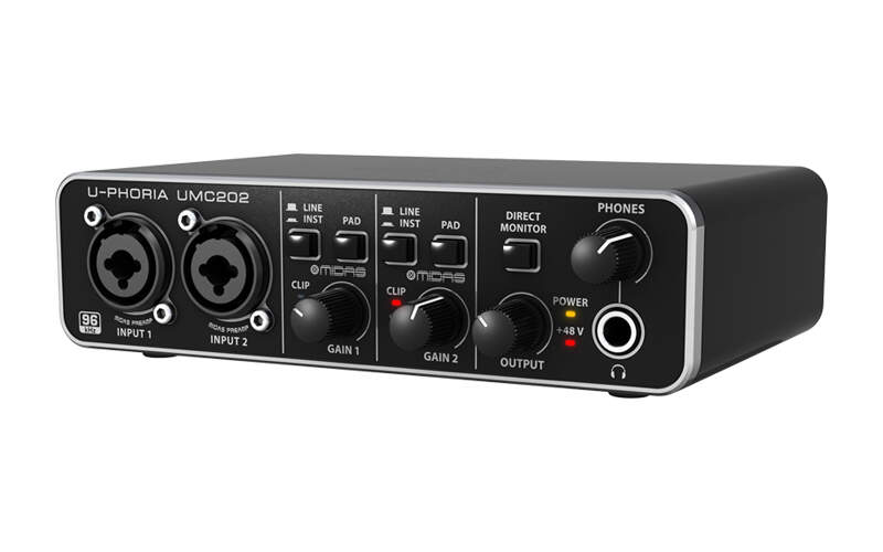 BEHRINGER UMC202 Аудиоинтерфейс 