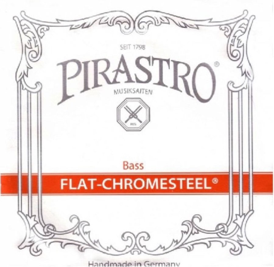 Комплект струн для контрабаса Pirastro 342000 FLAT-CHROMESTEEL SOLO 